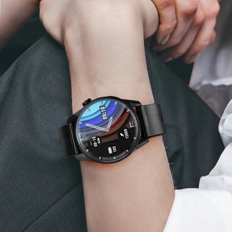 Hot selling GT5 Smartwatch BT Call Heart Rate Blood Pressure Blood Oxygen Weather Reminder Smart watch with calling function