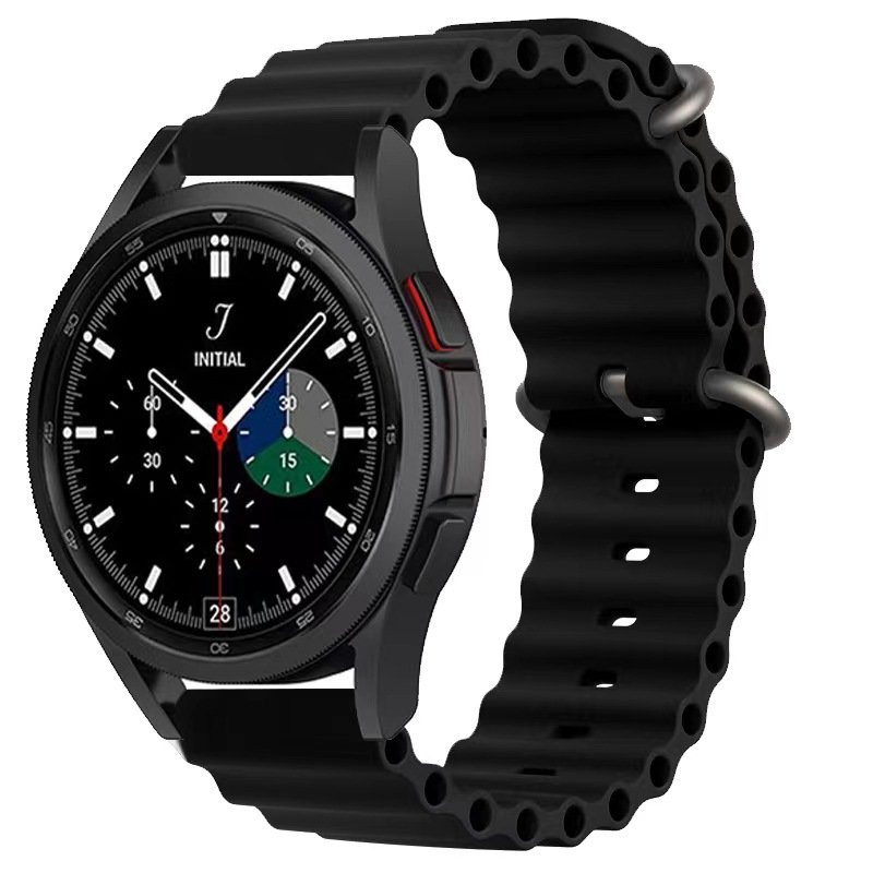 2024 New Silicone Strap for Samsung Galaxy Watch 5 pro 45mm 4 Classic 42mm 46mm Ocean Band 44mm 40mm silicone watch strap