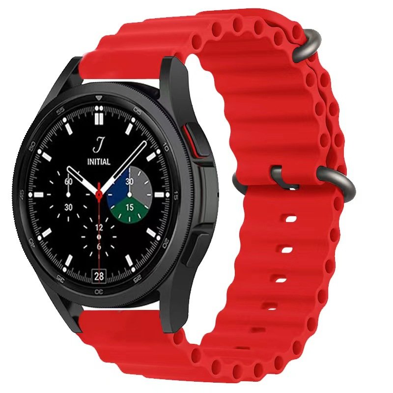 2024 New Silicone Strap for Samsung Galaxy Watch 5 pro 45mm 4 Classic 42mm 46mm Ocean Band 44mm 40mm silicone watch strap