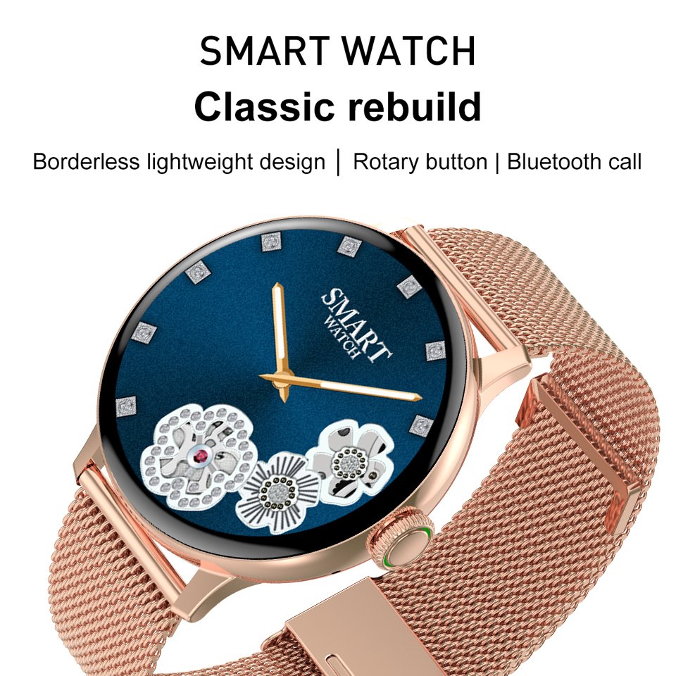 Smart Watch 1.19 inch Waterproof Bracelet Heart Rate Monitor Sport Smartwatch Men Women Wireless Watch band for Android IOS