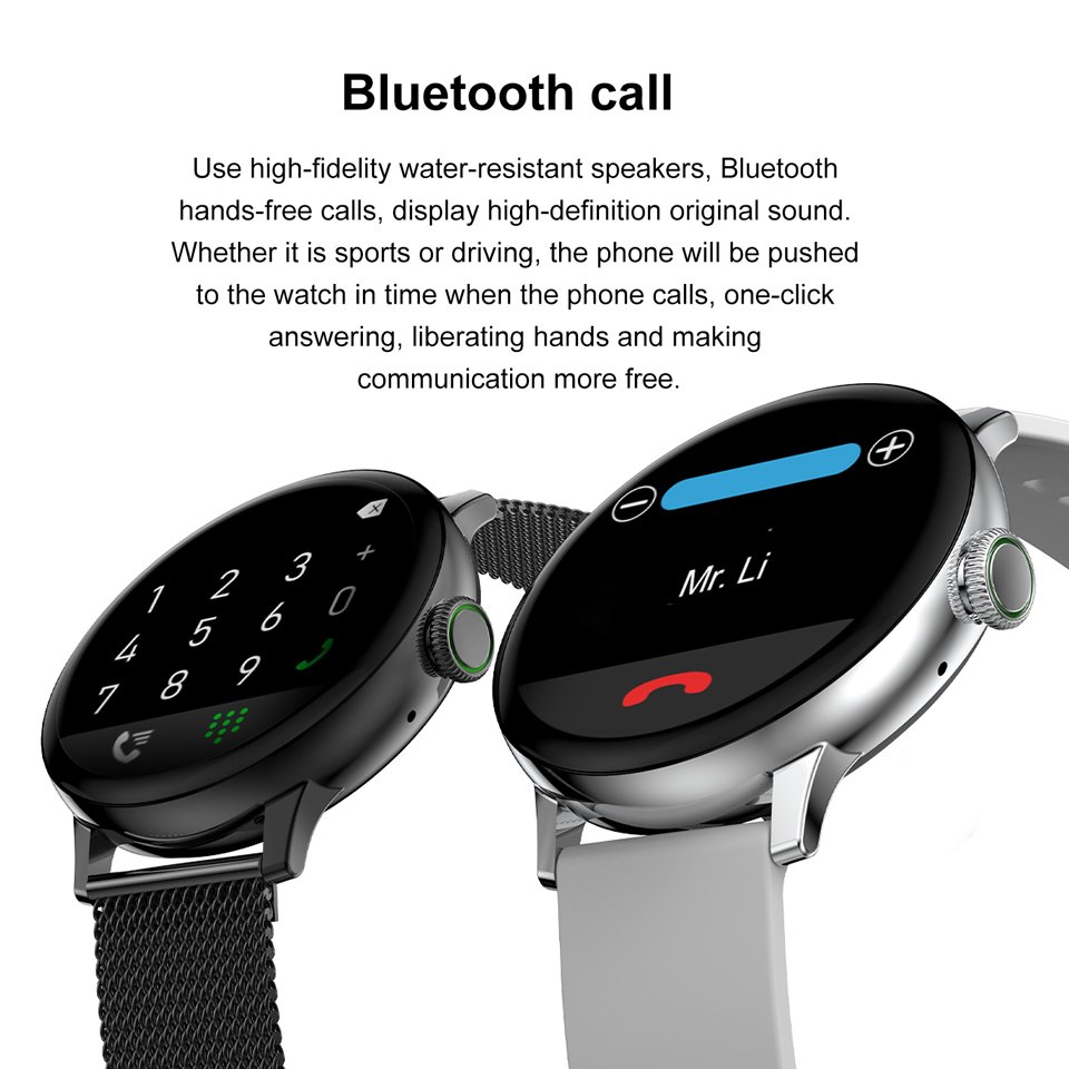 Smart Watch 1.19 inch Waterproof Bracelet Heart Rate Monitor Sport Smartwatch Men Women Wireless Watch band for Android IOS
