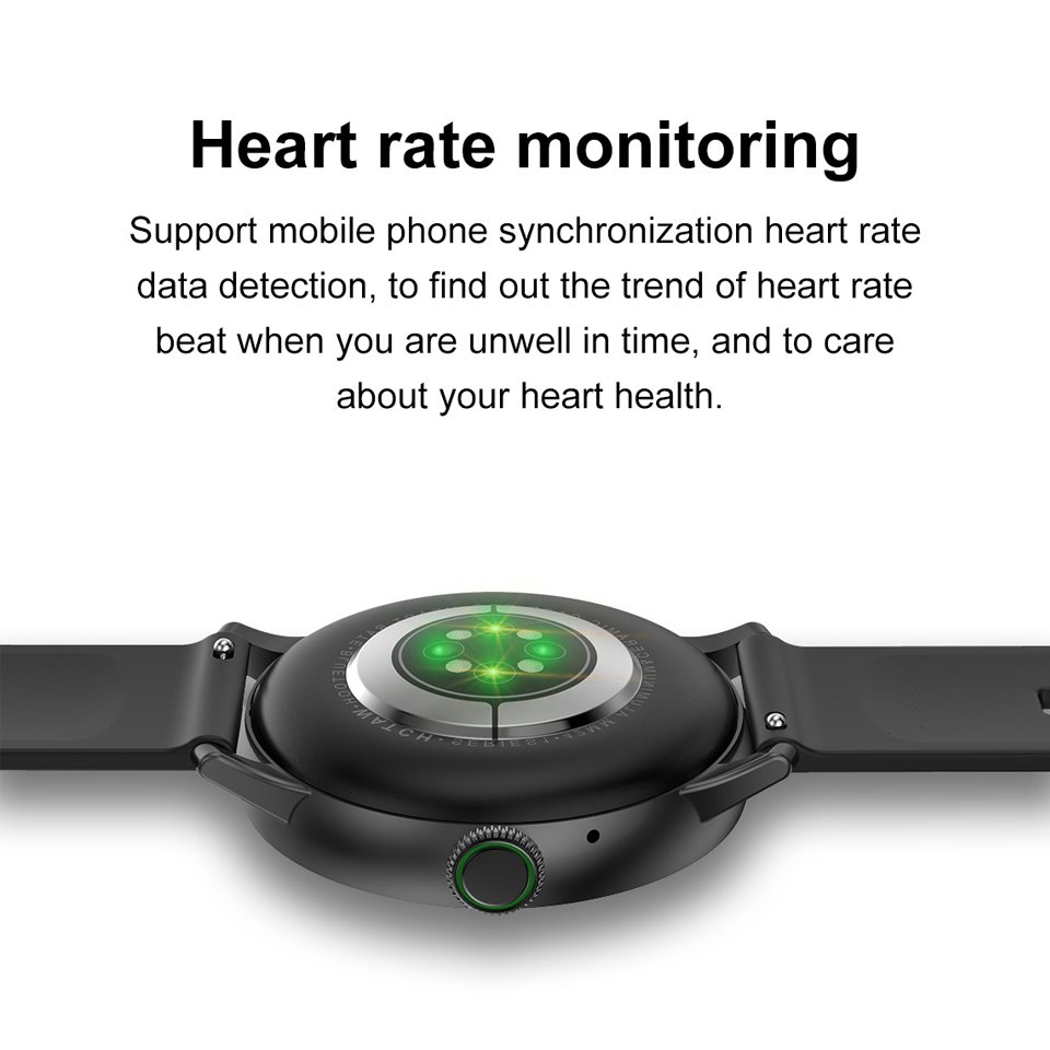 Smart Watch 1.19 inch Waterproof Bracelet Heart Rate Monitor Sport Smartwatch Men Women Wireless Watch band for Android IOS