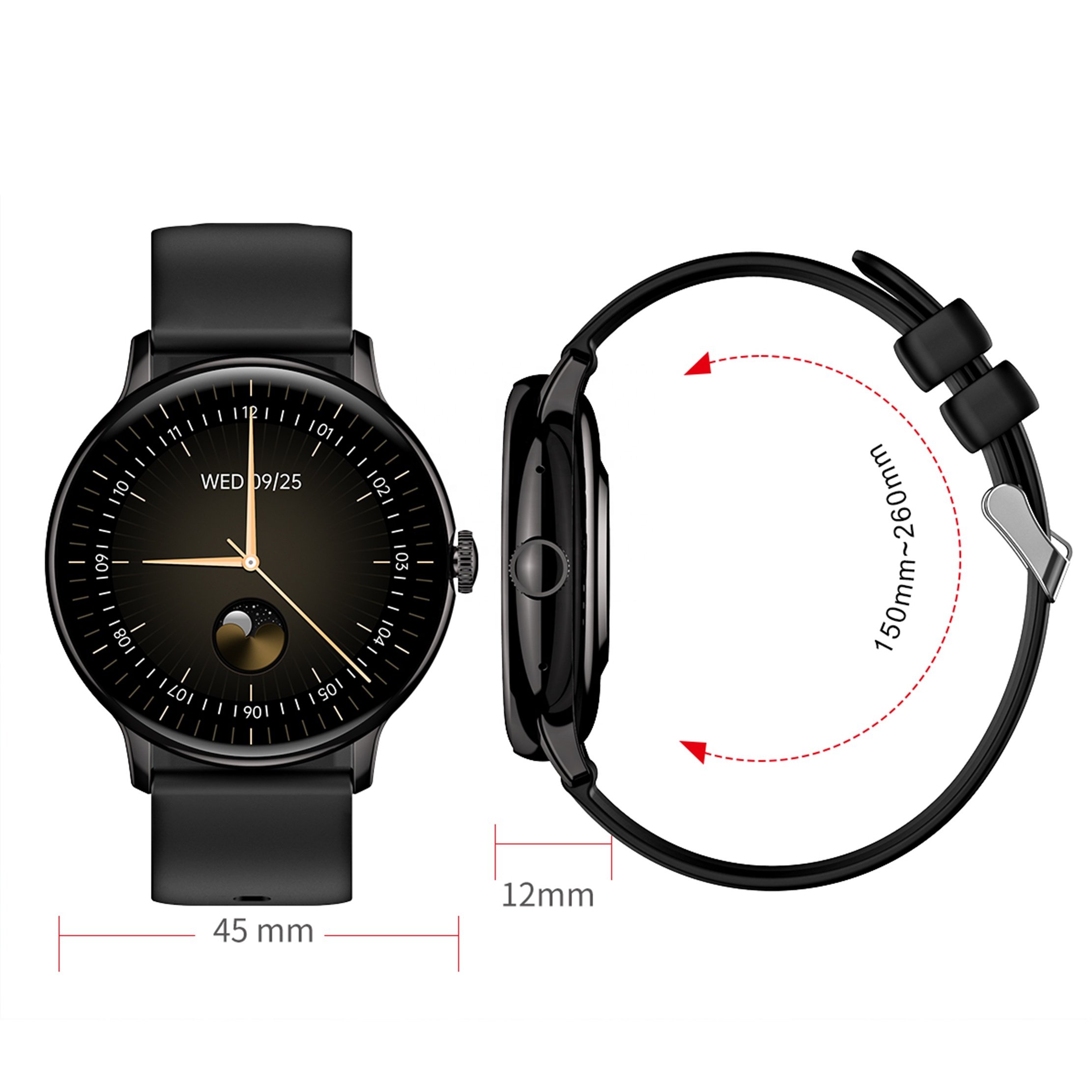 Ready to Ship CY500 2024 Box Packing Men Ladies Women Digital Automatic Sports Fashion Smart Watch
