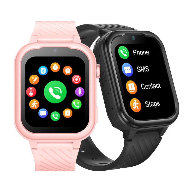 New Style 4G Kids Smart Watch Android 8.1 GPS Positioning Watch Shooting Recording Wifi Boys and Girls Video Calls Alloy WhasApp
