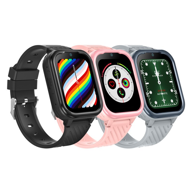 New Style 4G Kids Smart Watch Android 8.1 GPS Positioning Watch Shooting Recording Wifi Boys and Girls Video Calls Alloy WhasApp