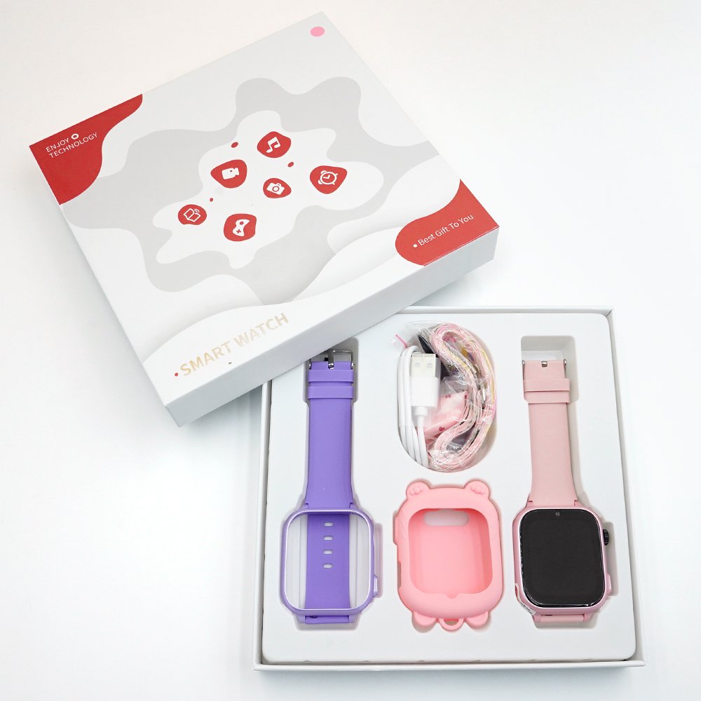 2024 T53 Eurasian-African version 4G Kids Smart watch 1.83Inch 700MAH WIFI Sos Call GPS LBS WIFI Video Call For Kids
