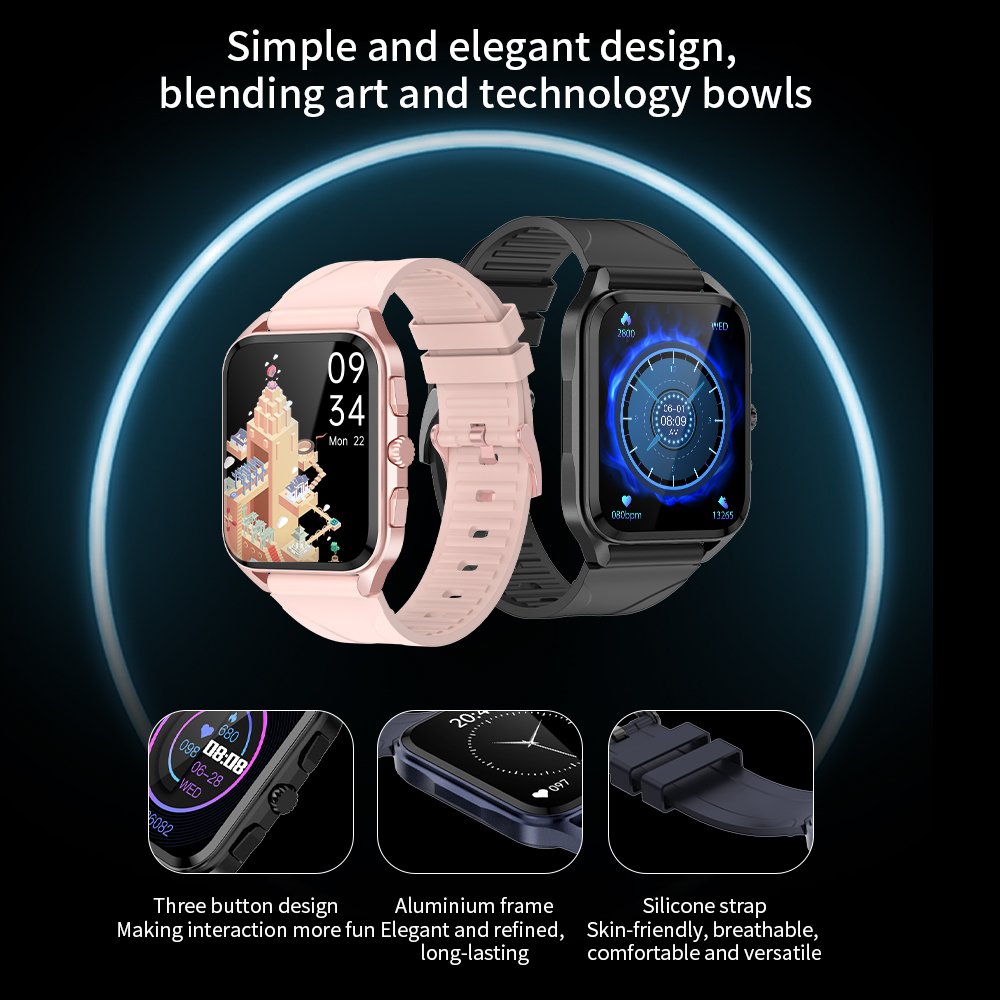 OEM Smartwatch LC206 1.91-inch BT Phone smartwatch for men and women smartwatch with GloryFit app smart watch