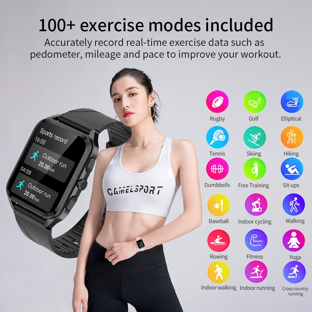 OEM Smartwatch LC206 1.91-inch BT Phone smartwatch for men and women smartwatch with GloryFit app smart watch