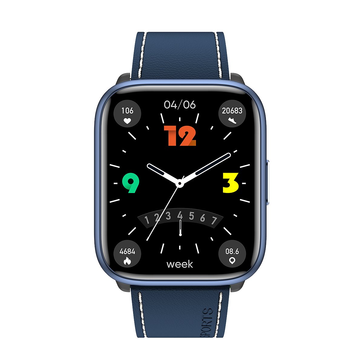 Linwear New Arrivals LW61 Smart Watches Heart Rate Blood Oxygen Sport Watch 1.8 inch Smart Watch Man