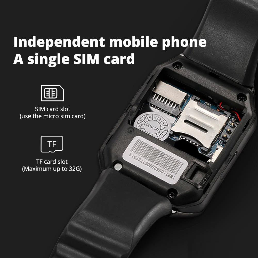 Hot Sale DZ09 Smart Watch Bluetooth Wearable Devices Smart Wristwatch For iPhone Android Phone Watch With Camera Clock SIM TF