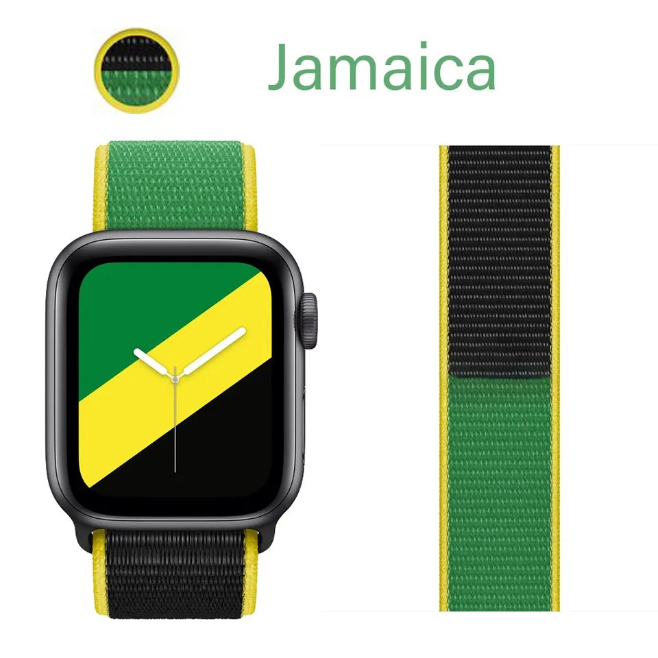 126+ Colors Breathable Smart Fabric Loop Replacement Sport NylonWatch Strap Band for Apple Watch Ultra 8 7 6 5 4