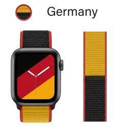 126+ Colors Breathable Smart Fabric Loop Replacement Sport NylonWatch Strap Band for Apple Watch Ultra 8 7 6 5 4
