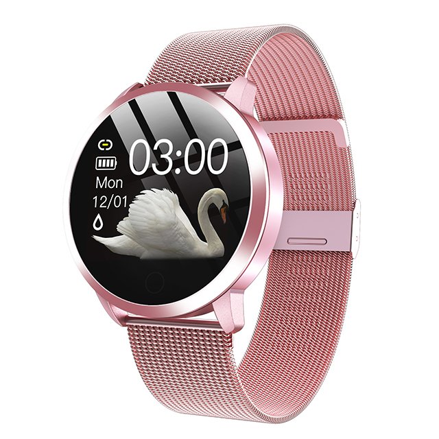 Q8 Smart Watch Women Waterproof Heart Rate Monitor Ladies Watch Sport Fitness Tracker IP67 Smartwatch For Android iOS
