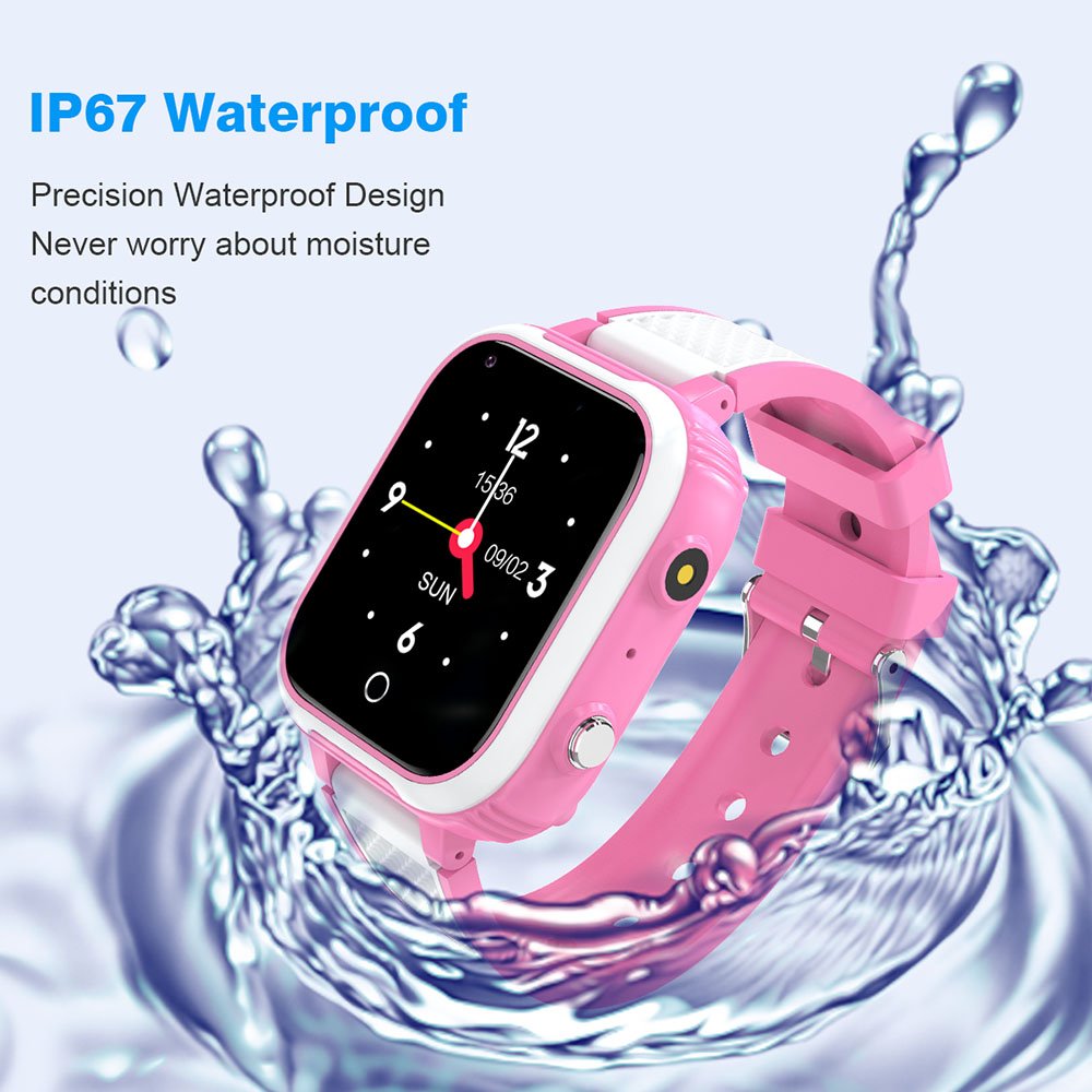 Popular Kids smart watch 4G SIM card video call Waterproof smart watch DH9 SOS location tracker children flashlight 7 games LT21