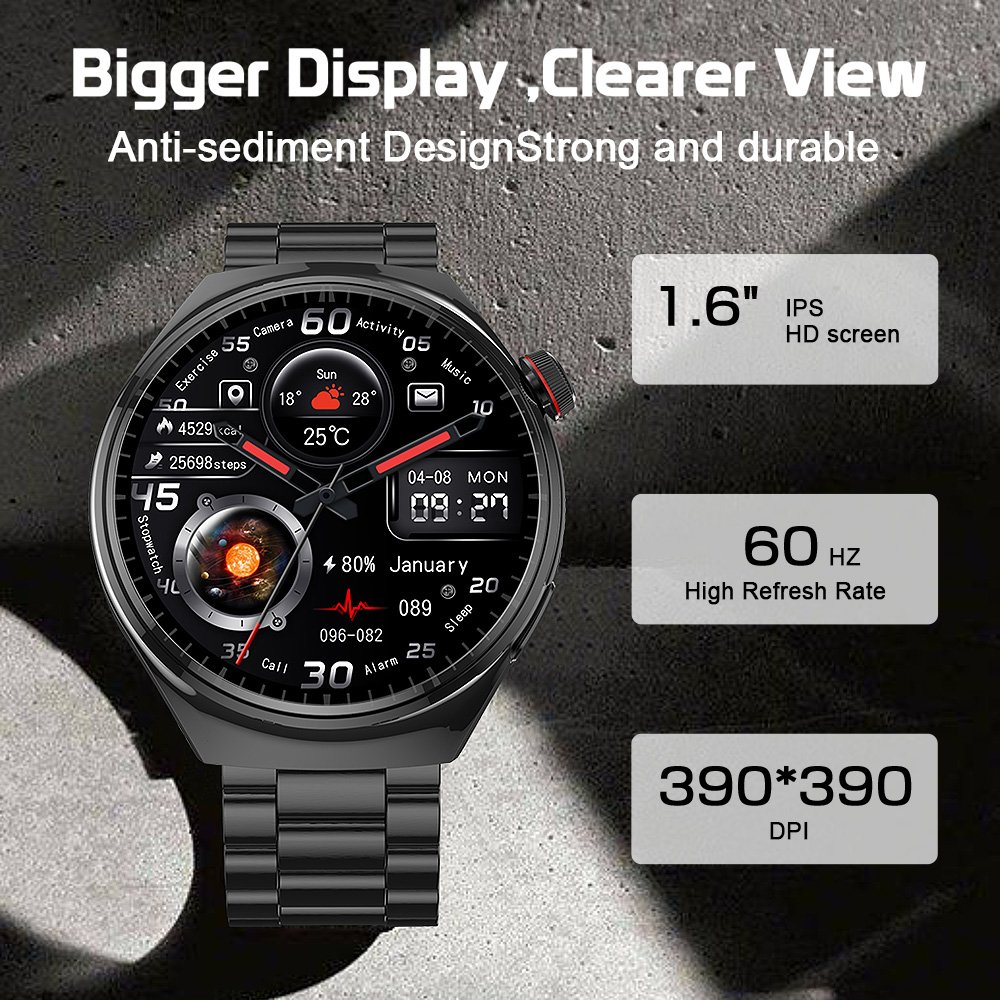 2024 New LF38 1.6inch 390x390 Capacitor full touch Call Sports Music Smart watch Blood pressure heart rate monitor smartwatches