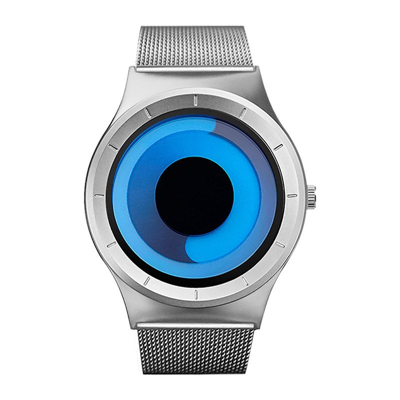 New Fashion Smart Couple Watch Needle Free Concept Watch Quartz Watch For Men