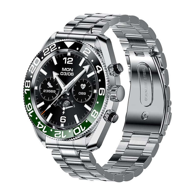 Luxury Health Fitness Tracker Sport smart watch AW35 1.28inch Screen BT Call Dial Sport Modes Business Men AW35 smartwatch