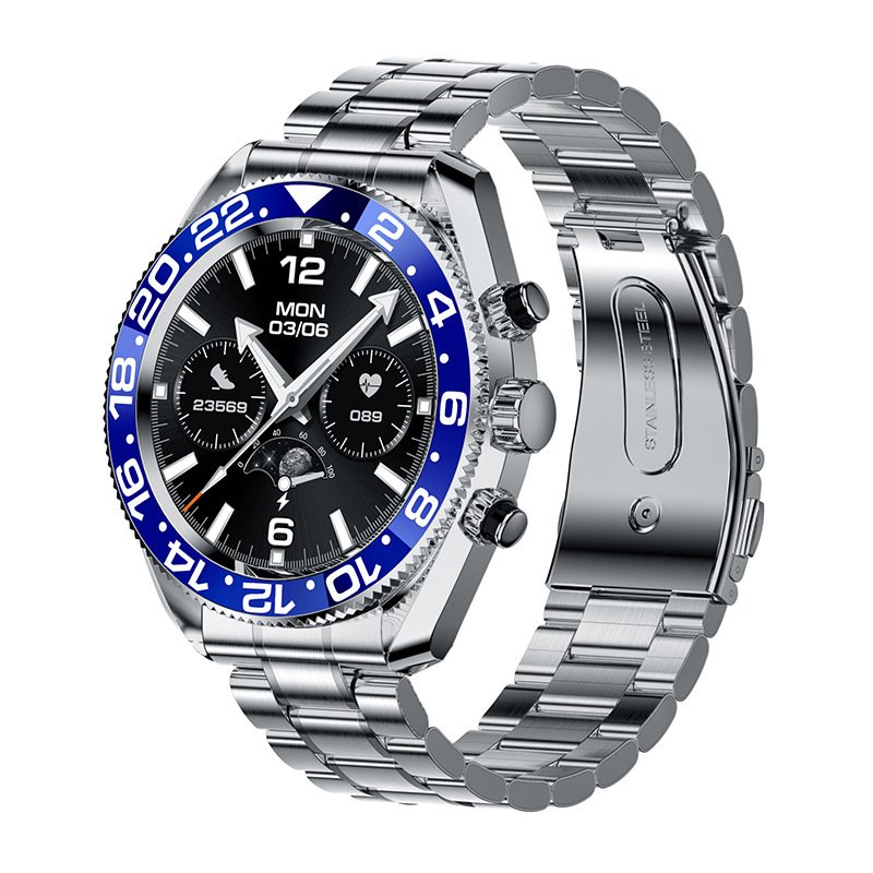 Luxury Health Fitness Tracker Sport smart watch AW35 1.28inch Screen BT Call Dial Sport Modes Business Men AW35 smartwatch