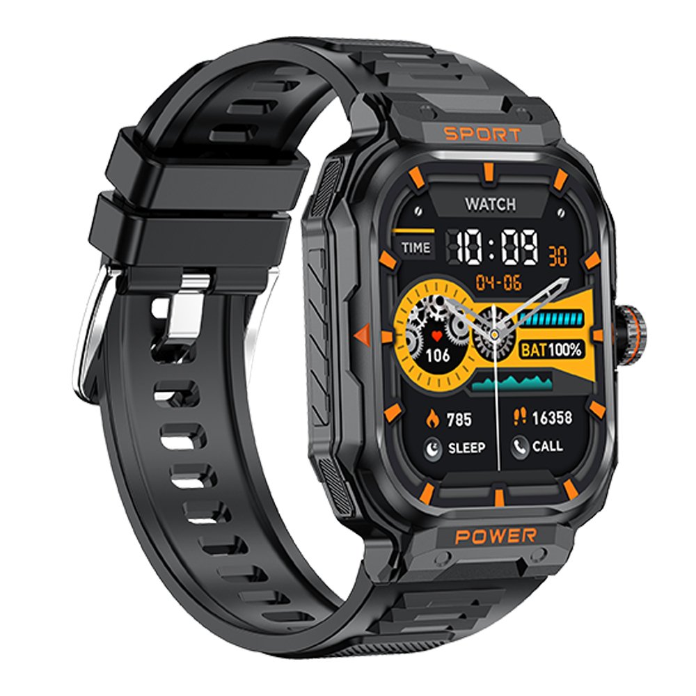 2024 GT55 Smart watch 2.01Inch TWS for Earphones Blood Oxygen Heart Rate Sleep Monitoring Sport smart watches for Men