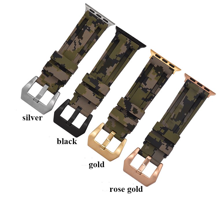 Sport Digital Vintage Silicone TPU Print Watch Straps Suitable For whole series smart watch 38mm 40mm 41mm 42mm 44mm 45mm