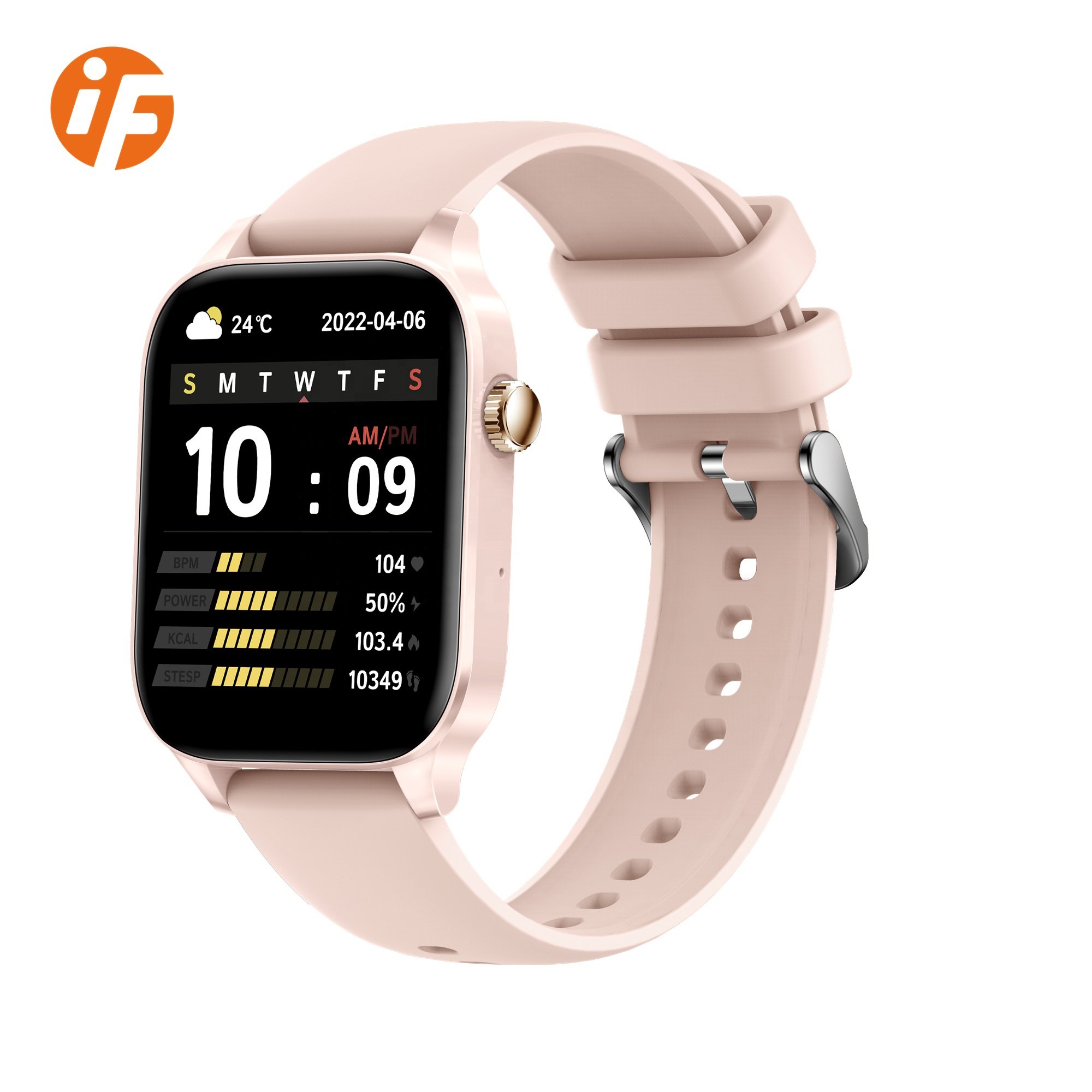 Free Shipping INNOFOVO I82 GPS Heart Rate Monitor Waterproof IP68 Sport Smart Watch
