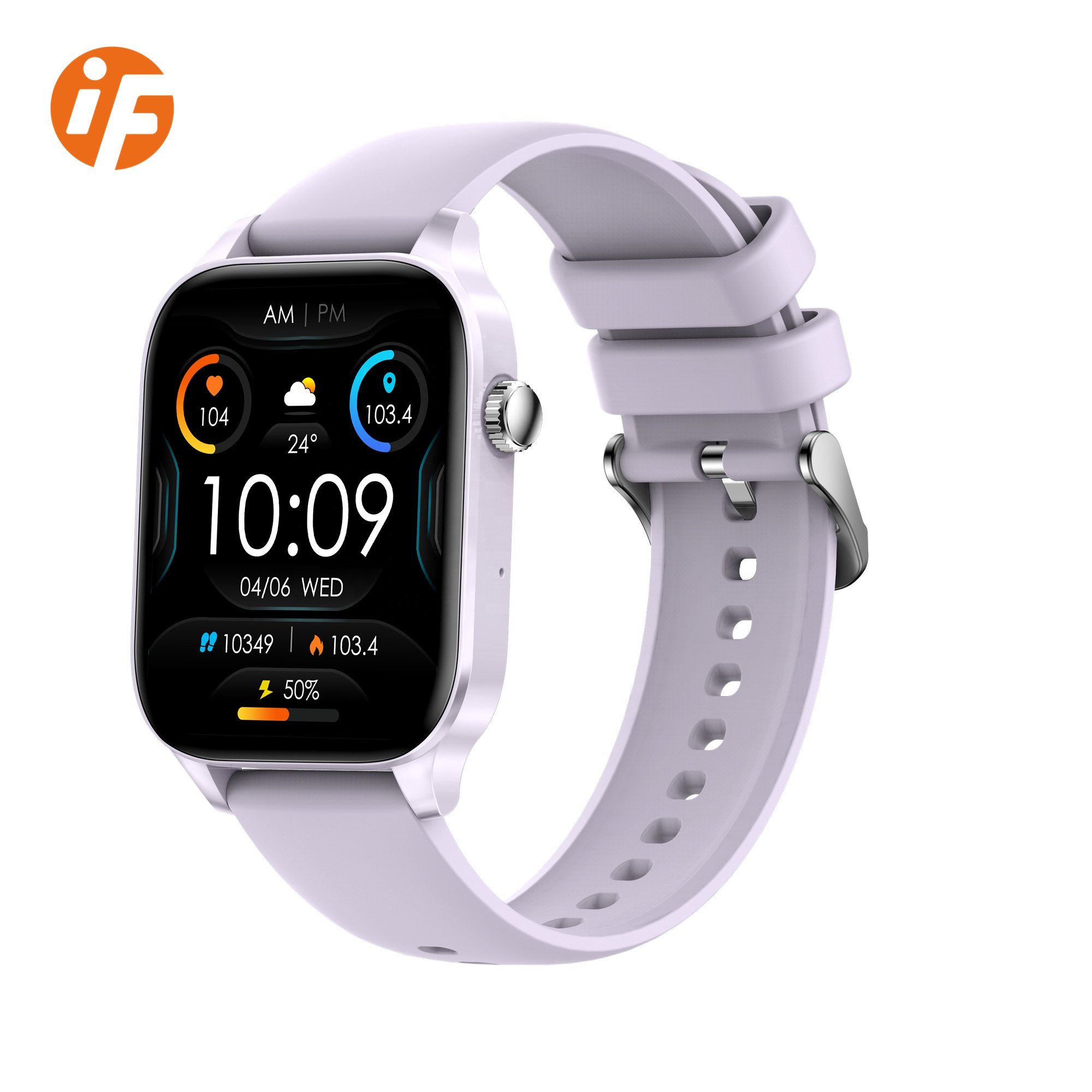 Free Shipping INNOFOVO I82 GPS Heart Rate Monitor Waterproof IP68 Sport Smart Watch