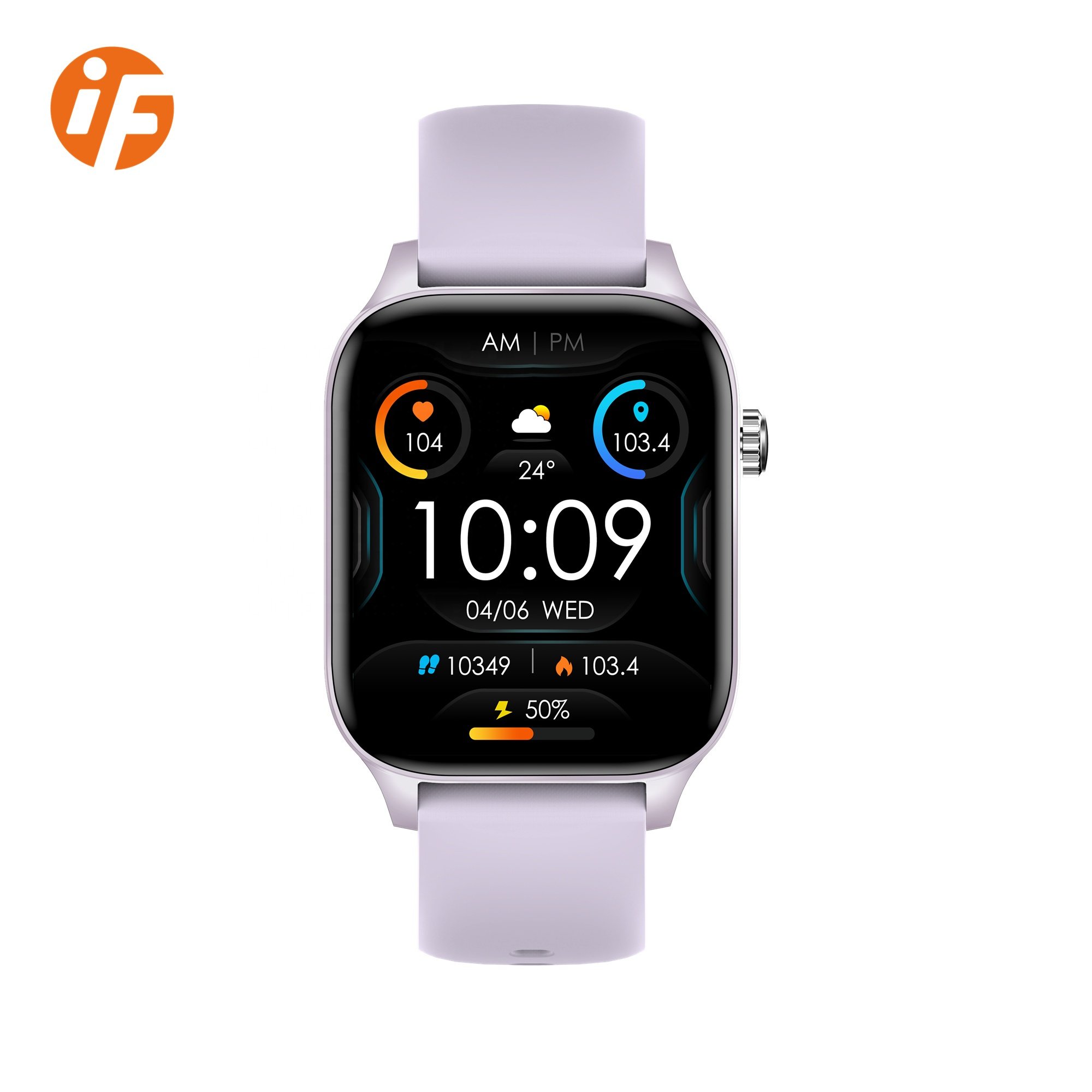 Free Shipping INNOFOVO I82 GPS Heart Rate Monitor Waterproof IP68 Sport Smart Watch