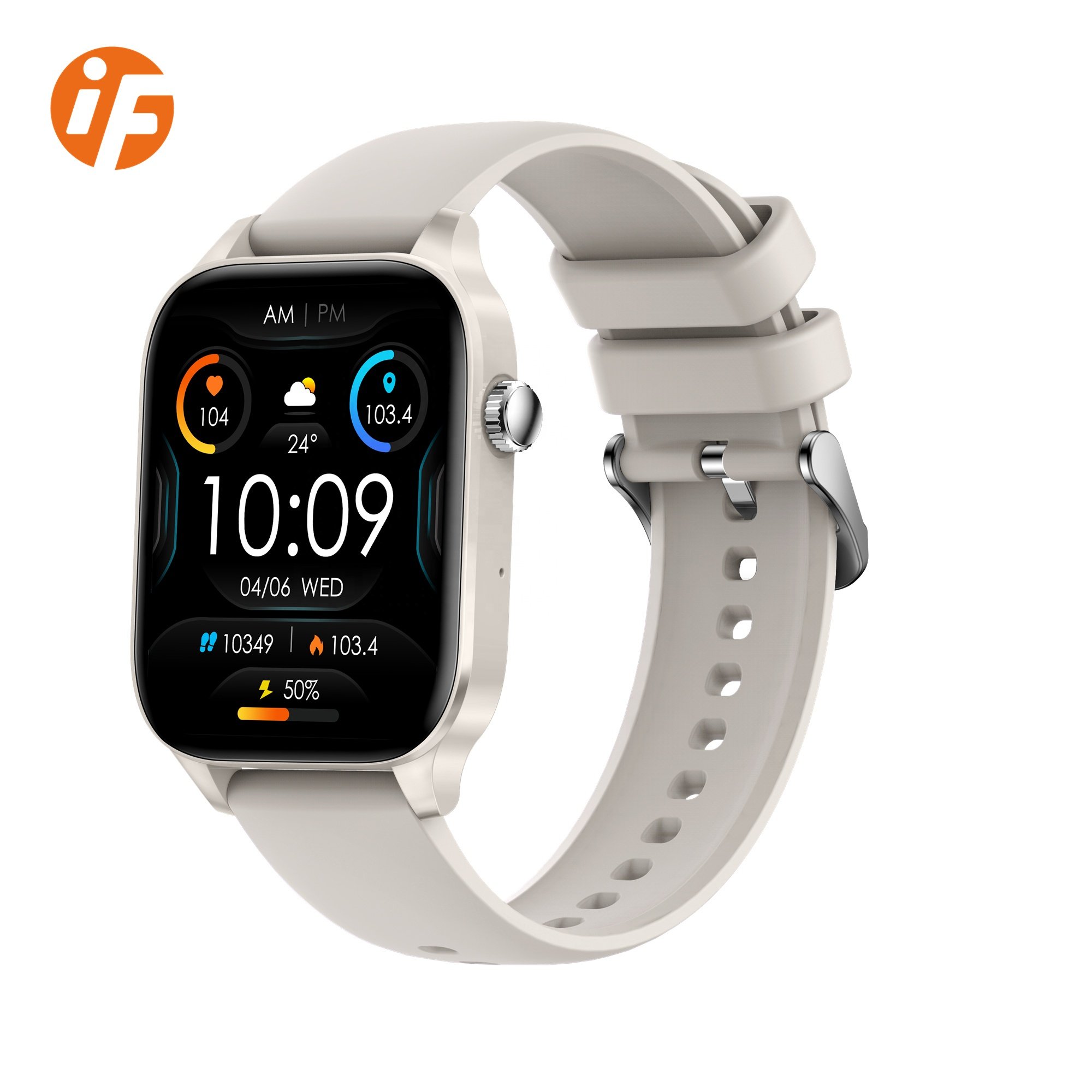 Free Shipping INNOFOVO I82 GPS Heart Rate Monitor Waterproof IP68 Sport Smart Watch