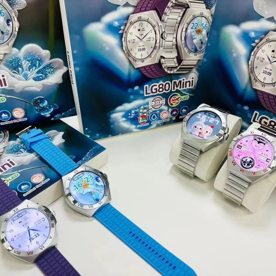 LG80 mini smartwatch 2024 women lady ip67 Reloj Inteligente BT call touch screen fitness tracker LG80 MINI smart watch