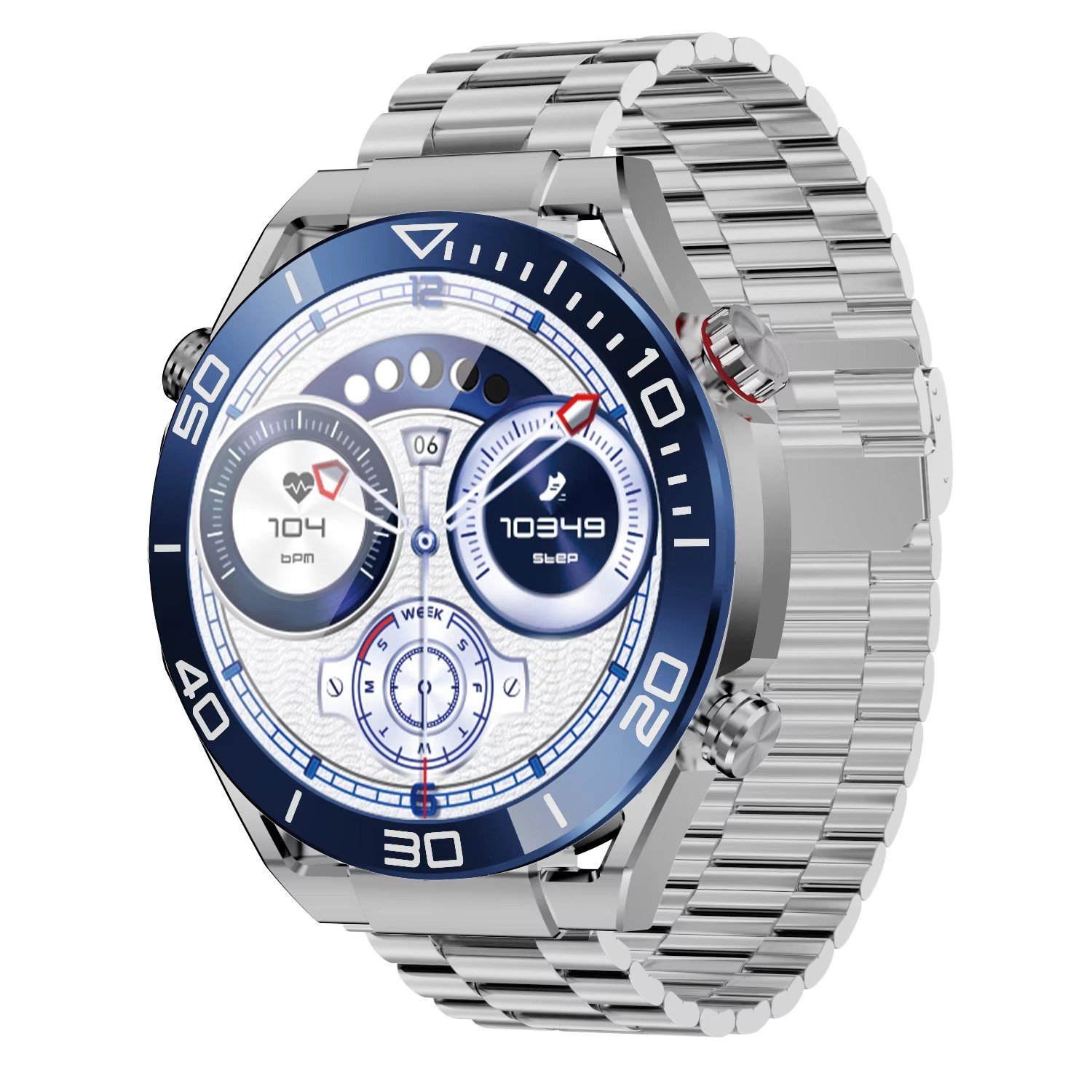 2024 HD watch ultimate smartwatch 1.52 inch ip68 waterproof round men montre AMOLED 400mAh Larger Battery smart watch ultimate