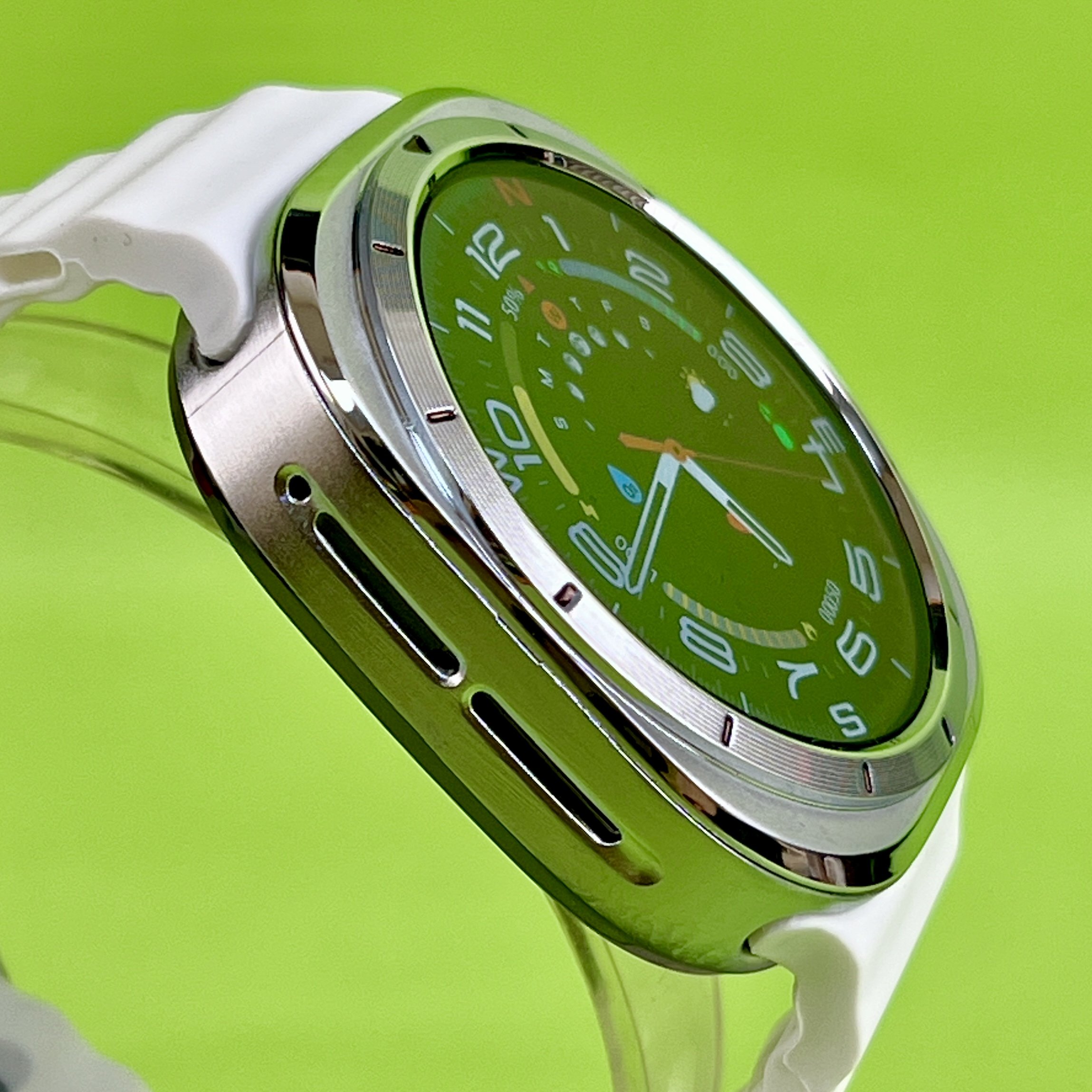 2025 Fashion two straps band smart watch ultra 7 waterproof fitness and health features smartwatch for ios android phone