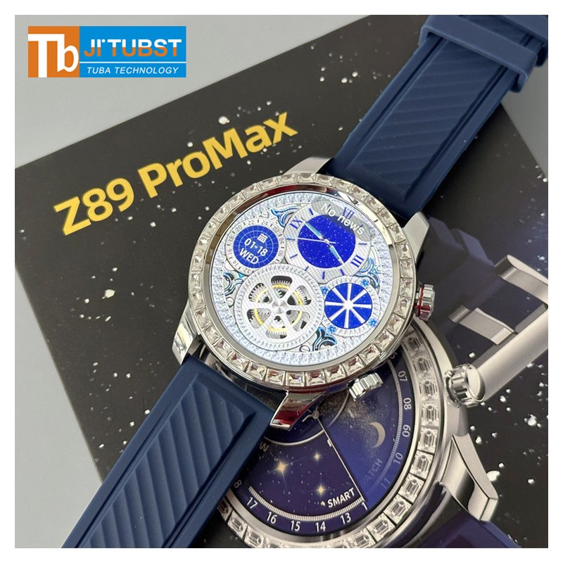 NEW Z89 PRO MAX Smart Watch 2024 BT Calling 1.52 inch Screen IP68 Waterproof Heart Rate Blood Pressure Sports Smartwatch for Men