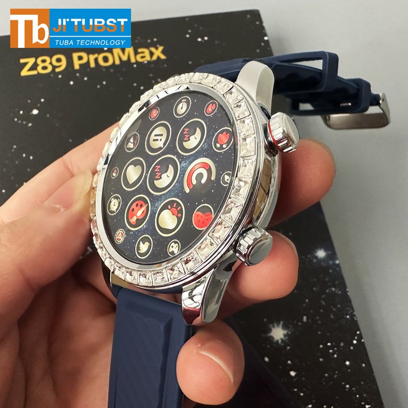 NEW Z89 PRO MAX Smart Watch 2024 BT Calling 1.52 inch Screen IP68 Waterproof Heart Rate Blood Pressure Sports Smartwatch for Men