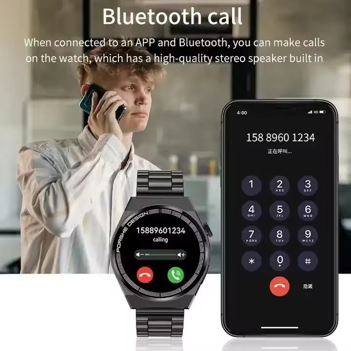 New LIGE Smart Watch Men Full Touch Sport Fitness Watches I29 Smart watch Waterproof Heart Rate Steel Band Android iOS For Men