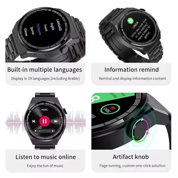 New LIGE Smart Watch Men Full Touch Sport Fitness Watches I29 Smart watch Waterproof Heart Rate Steel Band Android iOS For Men