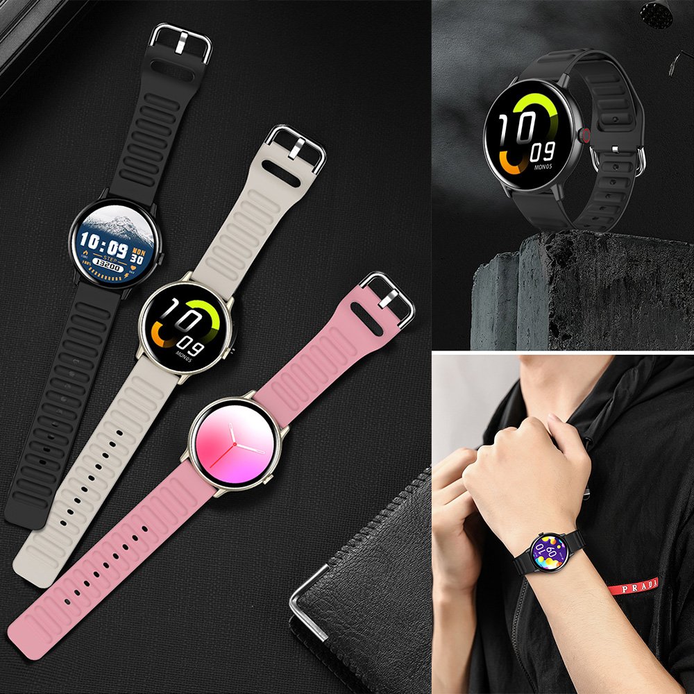 Factory OEM IP68 Waterproof Smart Watch heart rate monitor pedometer bracelet AMOLED Fitness Tracker Sport smart Watch