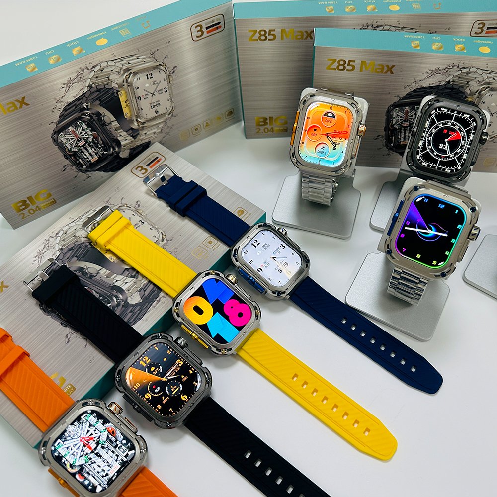 2024 Z85 MAX Smartwatch i20 Ultra Max SUIT Serie9 Relojes Inteligente Call Calculator i20ultra Smart Watch with Earphone
