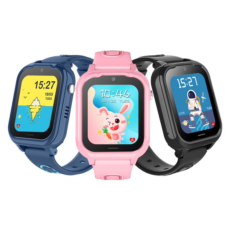 Changeable casing KT28 4G Wifi GPS Kids Smart Watch With Camera Video Call Big screen SOS Location