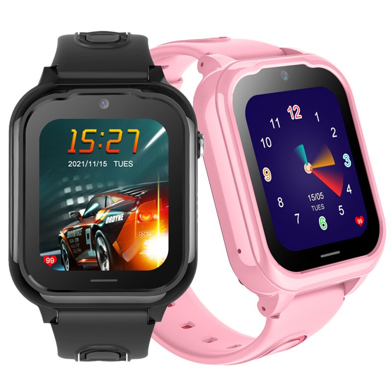 Changeable casing KT28 4G Wifi GPS Kids Smart Watch With Camera Video Call Big screen SOS Location