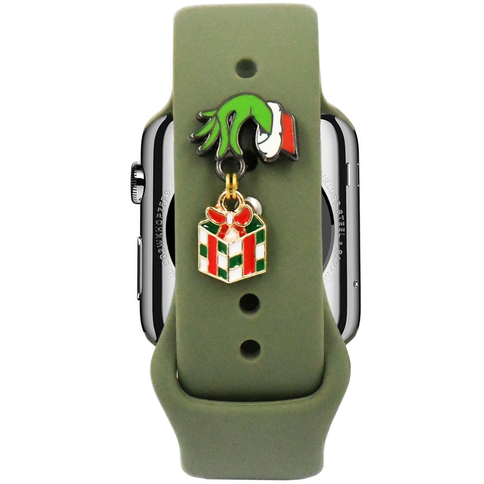 Watch Band Charm Personalized, Smart Watch Metal Accessory, Gift for Mom, Fathers, Best friend