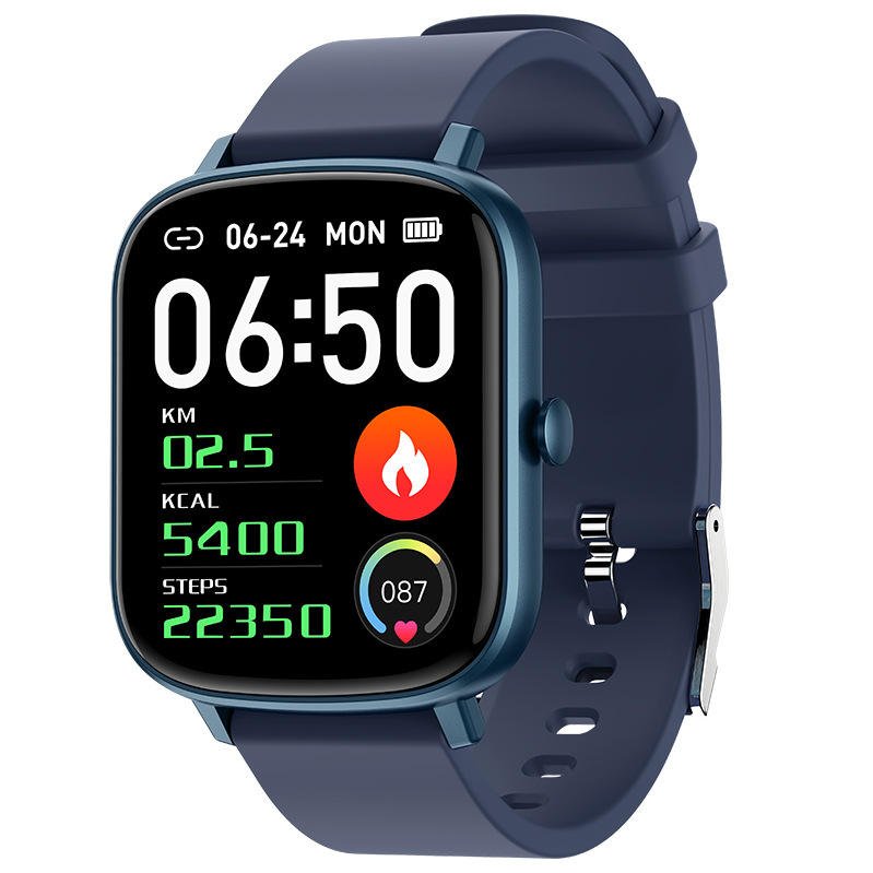 New Product P55 Smart Bracelet Heart Rate Pedometer Sleep Monitoring Blood Pressure Measurement Silicone Belt Men and Women IP67