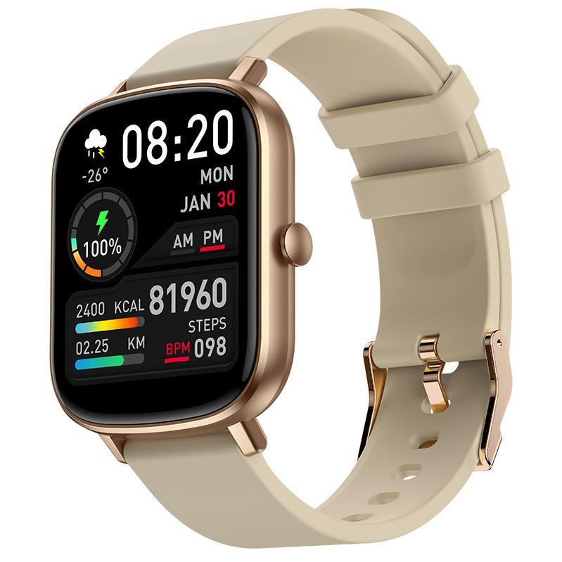 New Product P55 Smart Bracelet Heart Rate Pedometer Sleep Monitoring Blood Pressure Measurement Silicone Belt Men and Women IP67