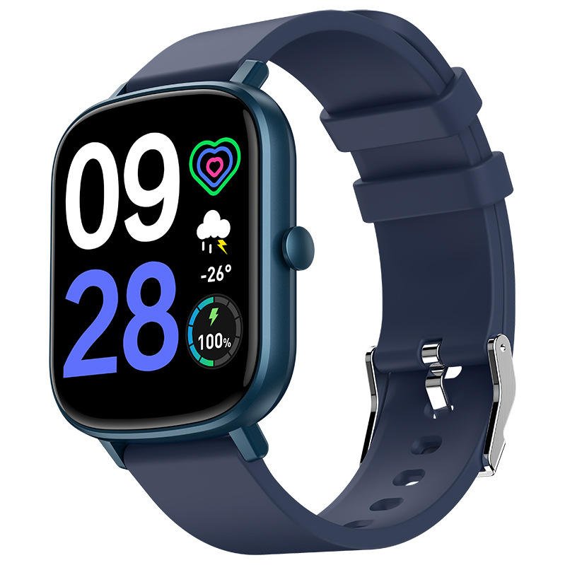 New Product P55 Smart Bracelet Heart Rate Pedometer Sleep Monitoring Blood Pressure Measurement Silicone Belt Men and Women IP67