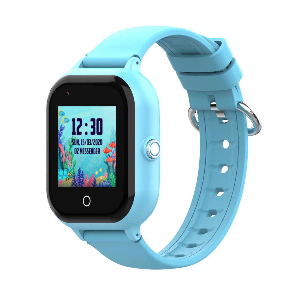 Wonlex KT24 Kids GPS Smart Watch 4G SOS Video Calling Wifi SIM Card Camera 900mAh Battery 4G Children Smart Watch Android 8.1