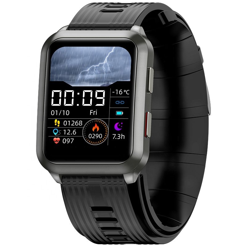 2022 New Arrival P60 Medical Grade Portable Accurate Air Pump Air Bag Blood Pressure Heart Rate Monitor Health Smart Watch