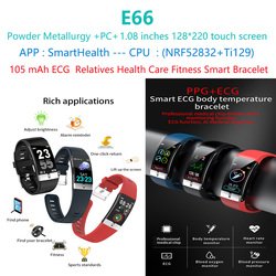 ECG-temperature-smart-watch-band-