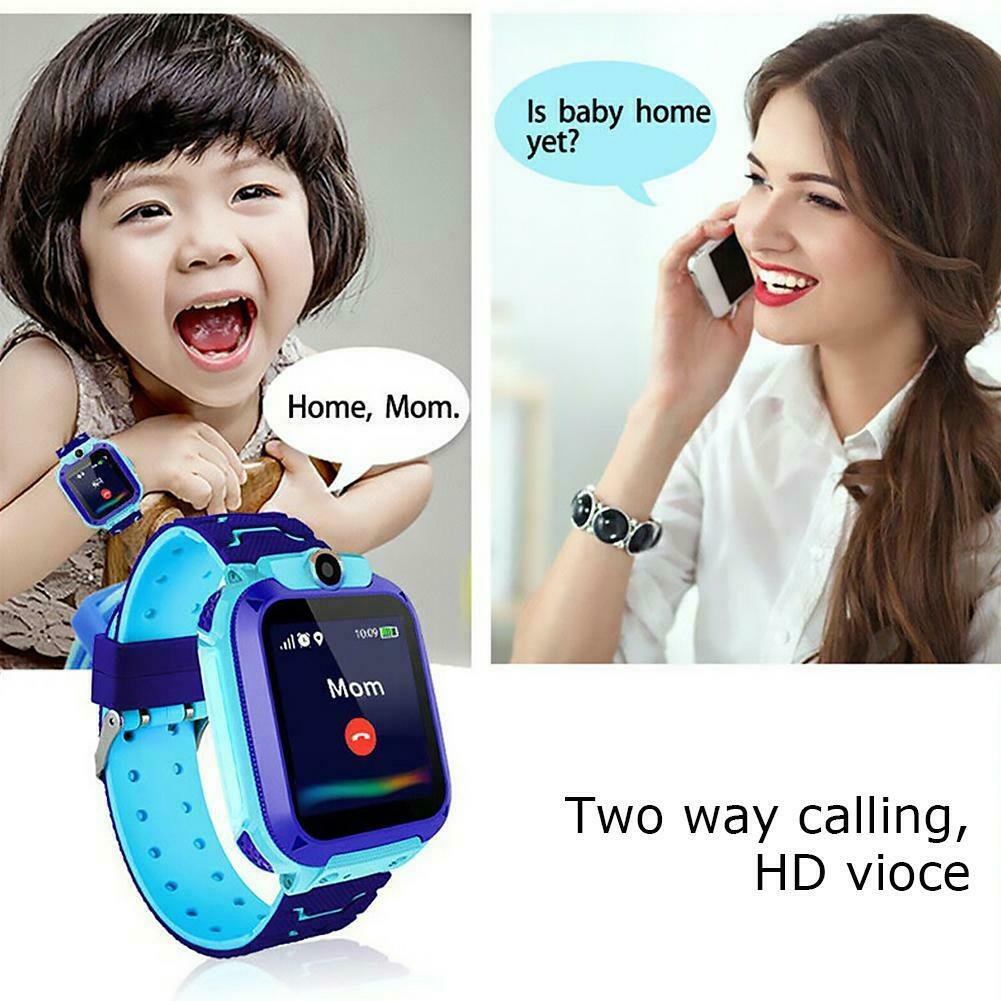 Q12 Kids Watch 1.44 inch LBS Positioning IP67 Anti-lost Smart Watch Tracker SOS SIM Call GSM SIM Xmas Gifts For Child Kids Q12