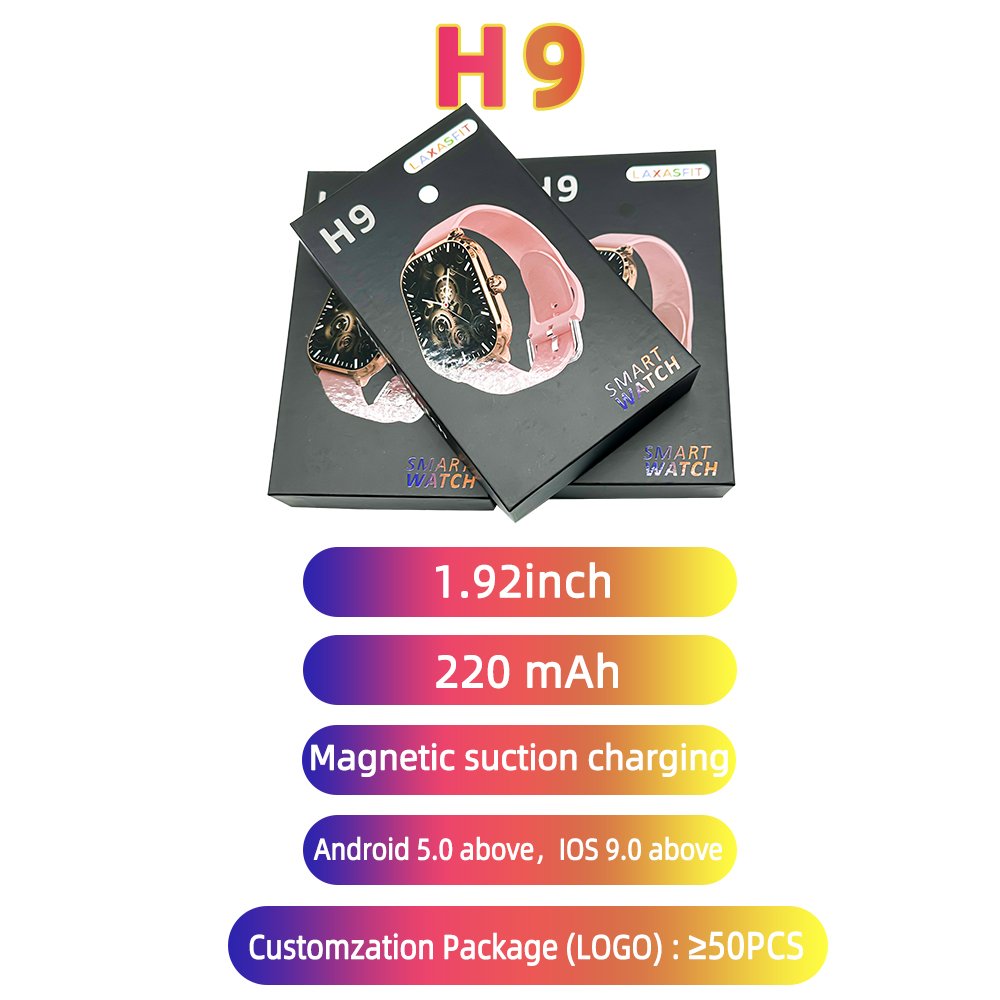 Smart Watch H9 Digital Phone Sport Touch Screen Waterproof Fitness Tracker Reloj Wristwatch