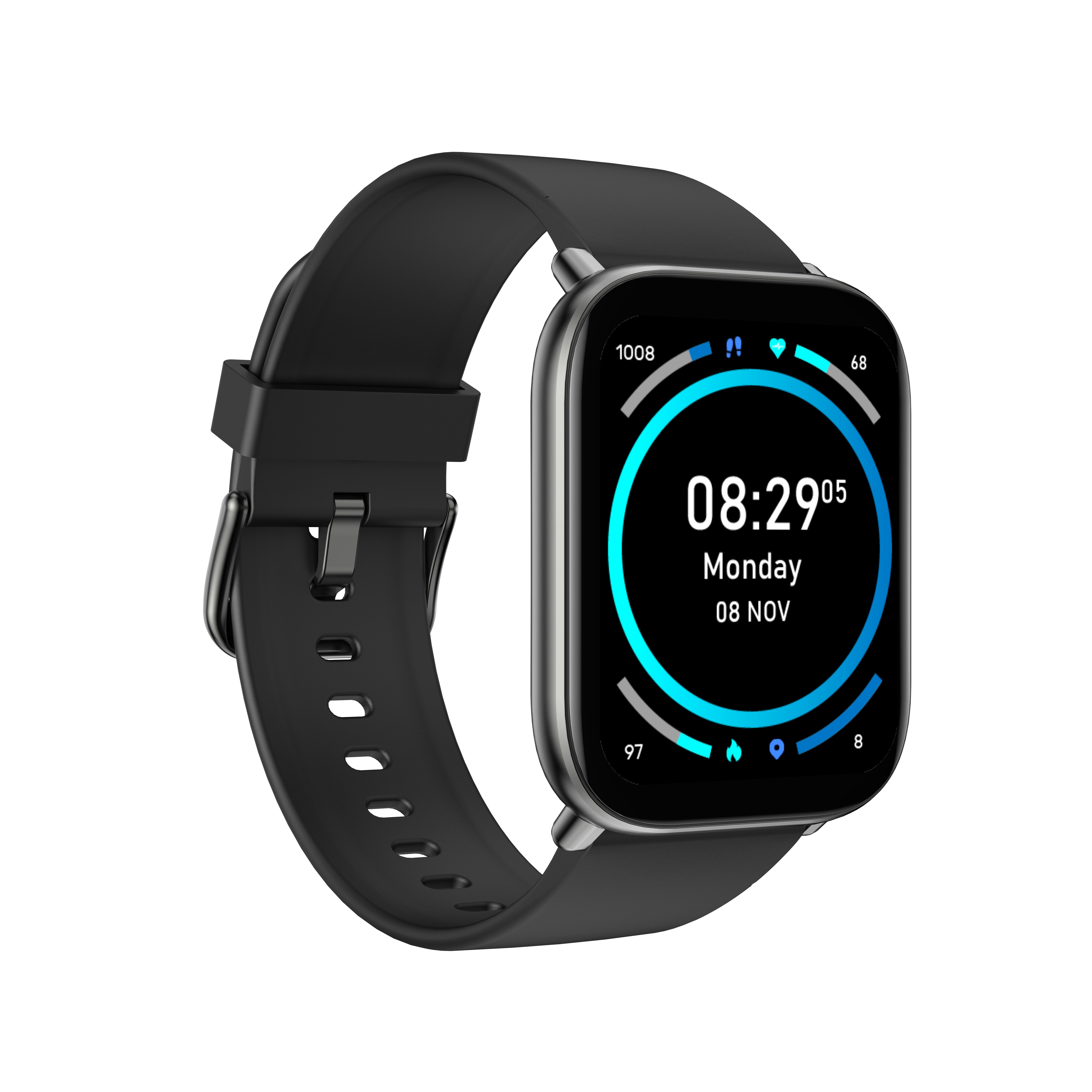 Kingwear KW80 AMOLED smartwatch women men touch display luxury big screen HD Amoled smart watch