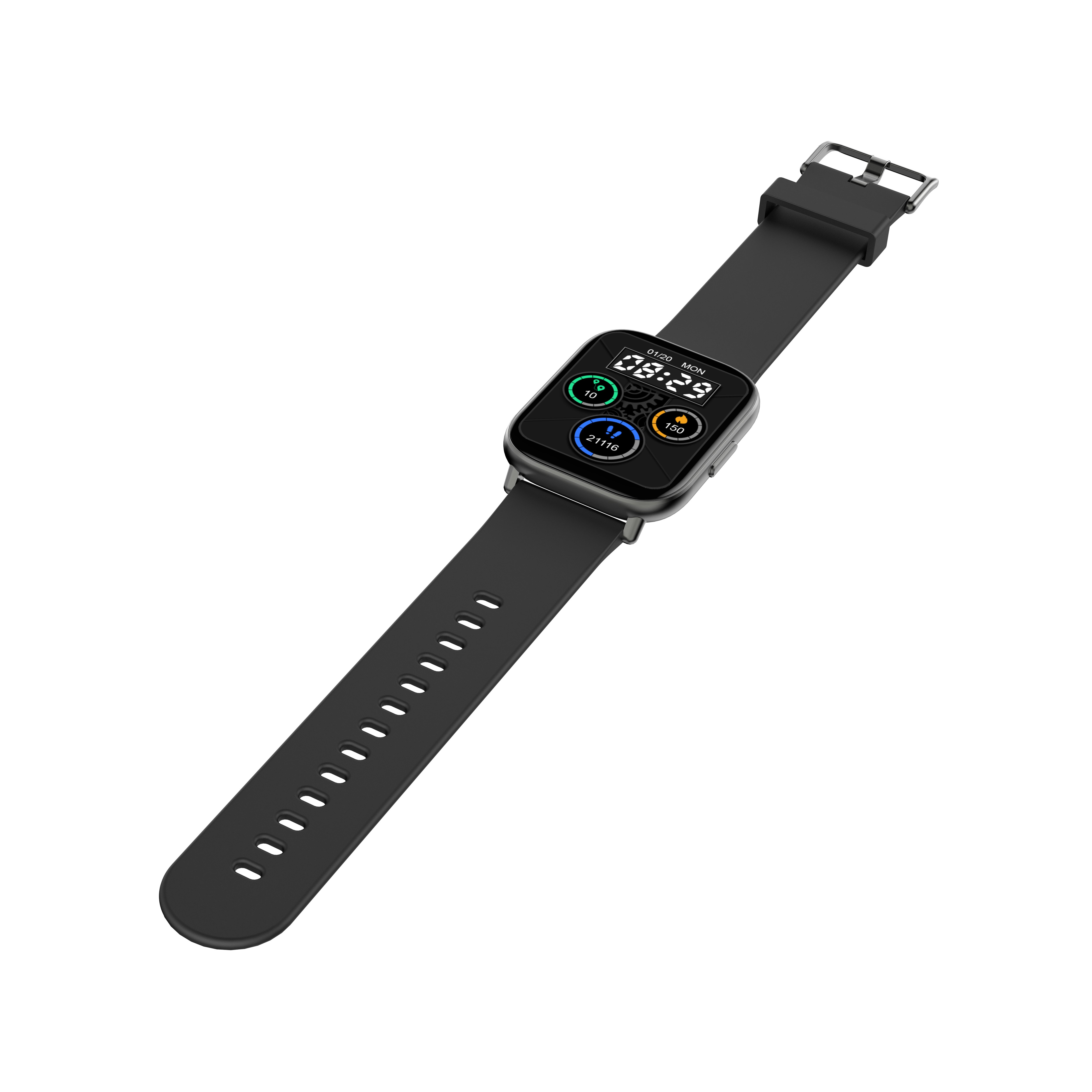 Kingwear KW80 AMOLED smartwatch women men touch display luxury big screen HD Amoled smart watch
